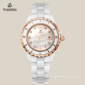 Leisure Ceramic Quartz Watch with Mother of Pearl Dial 71072